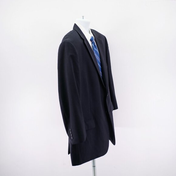 Pronto Uomo Wool Charcoal Gray 2 Button Blazer 48L Tagged 50R - Picture 7 of 12